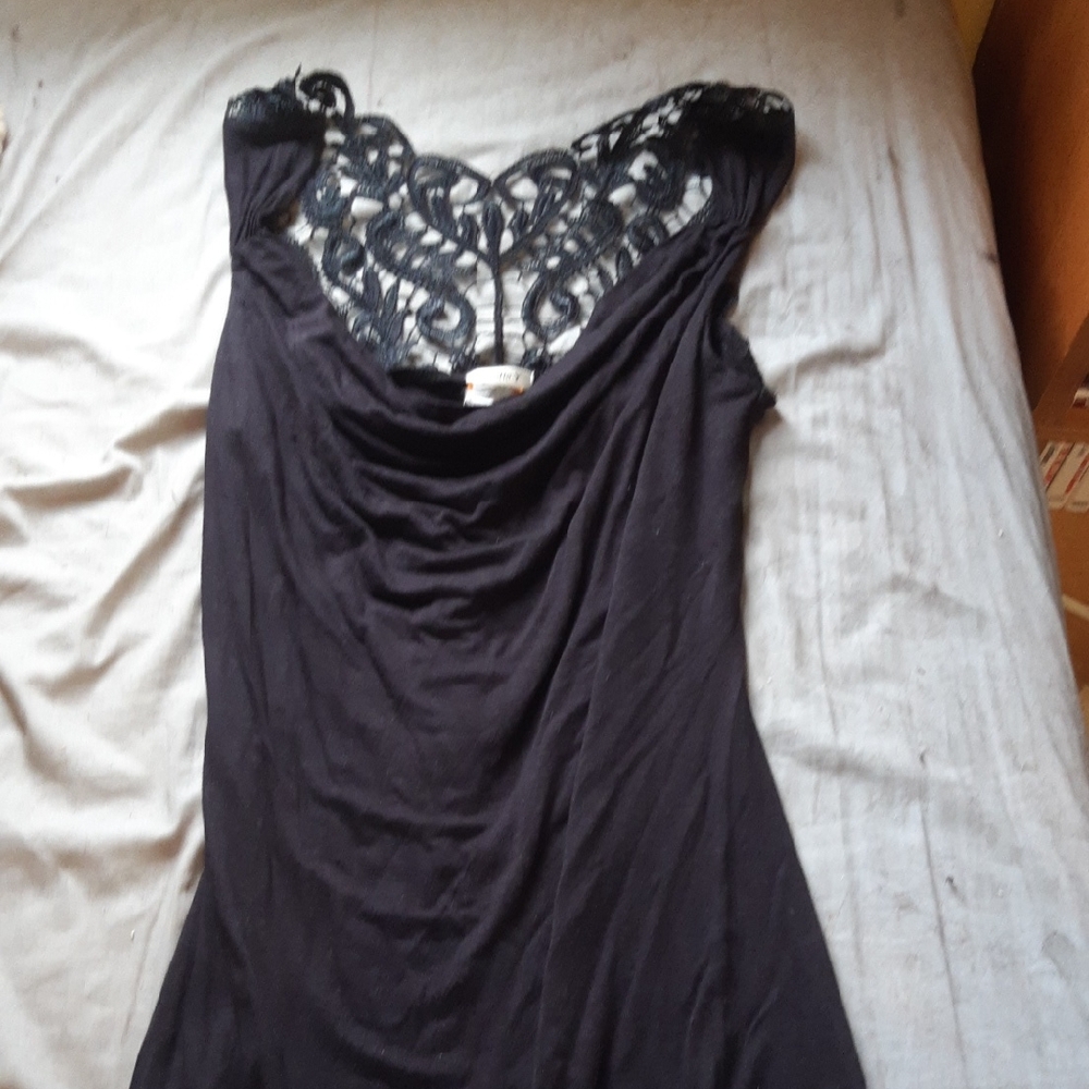 Studio Y Black Lace Dress